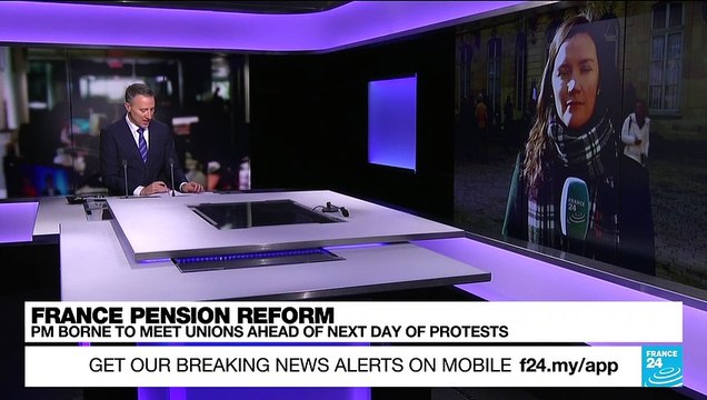 French PM meets unions ahead of new pensions walk-out