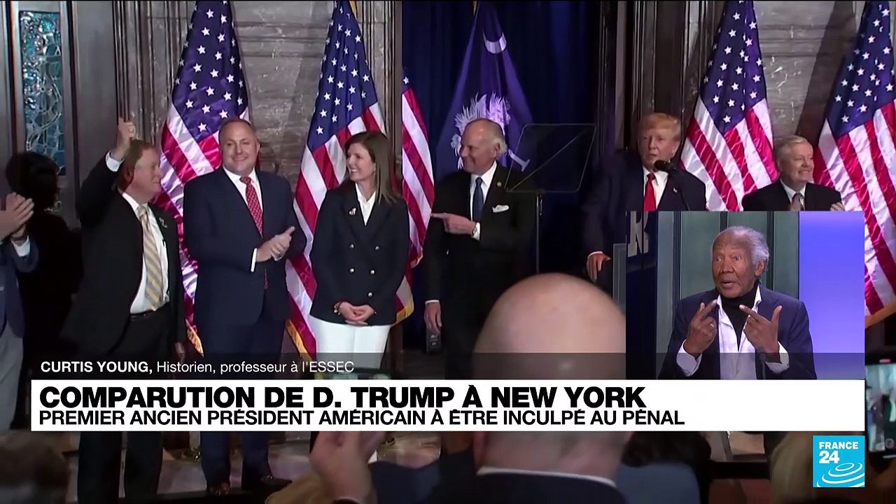 Inculpation de Donald Trump : une comparution historique