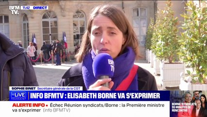 Sophie Binet (CGT): "Être Première ministre, ce n'est pas être une exécutante du président de la République"