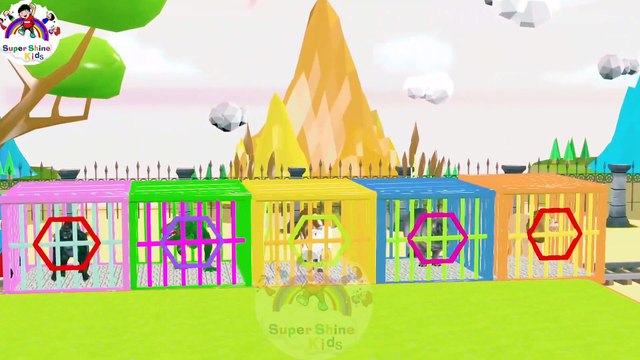 Choose The Perfect Slide Challenge with Gorilla Mammoth Elephant Cow ESCAPE ROOM Animals Cage Game 2