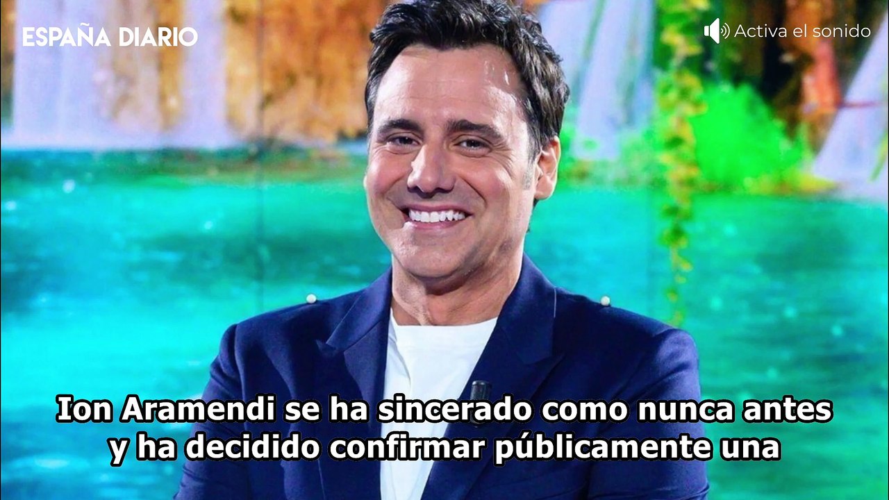 Ion Aramendi se sincera y decide confirmar la noticia sobre su mujer