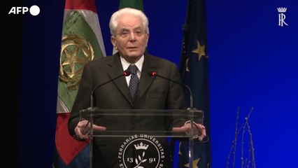 Mattarella: "Guerre di aggressione fuori dalla storia"