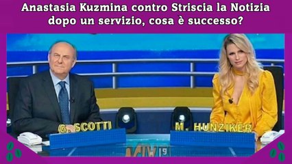 Anastasia Kuzmina contro Striscia la Notizia dopo un servizio, cosa è successo