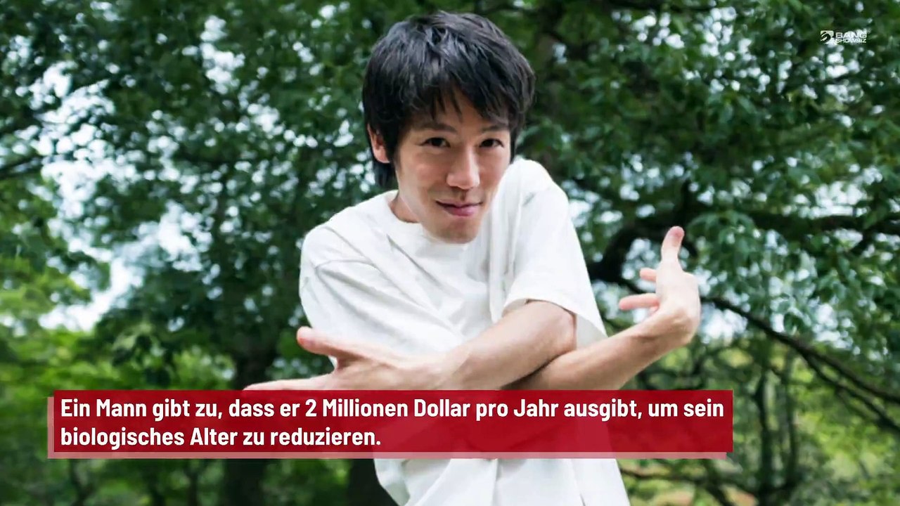2 Millionen Dollar pro Jahr, um biologisches Alter zu verringern