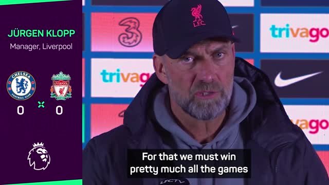 'It is not in our hands' - Klopp concedes top four finish unlikely for Liverpool