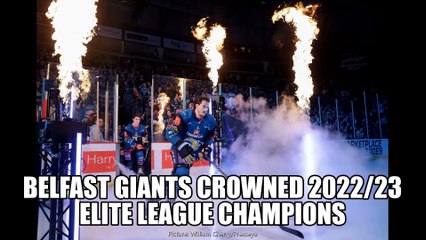Belfast Giants make history with 6th EIHL title success at the SSE Arena
