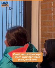 We haven't seen my family in 3 years !