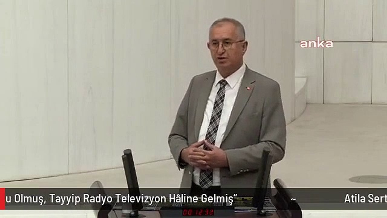 Atila Sertel: "Trt, Halkın TRT'si Değil; Tamamen Recep Tayyip Erdoğan'ın Televizyonu Olmuş, Tayyip Radyo Televizyon Hâline Gelmiş"