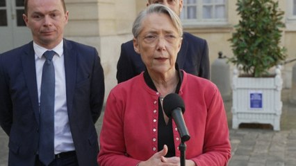 Retraites : à Matignon, « un échange respectueux » pour Borne, un « échec » pour l'intersyndicale