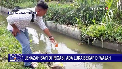 Bayi Perempuan Ditemukan di Saluran Irigasi Blora, Ada Luka Bekap di Wajah