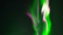 Fairbanks, Alaska: COLOSSAL Aurora explosion has the entire sky bleeding green