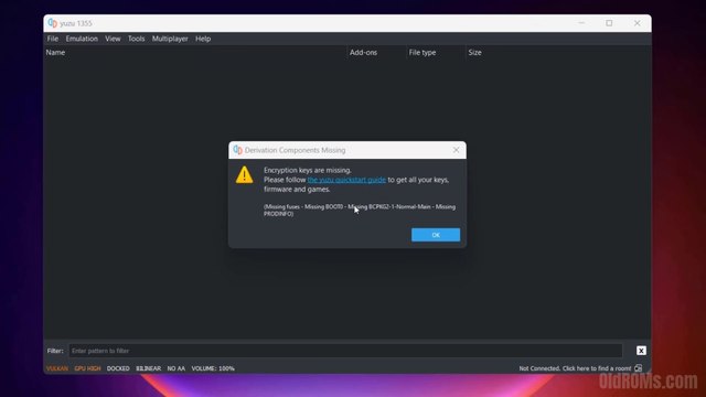 Yuzu Emulator Firmware + Prod keys Installation Guide