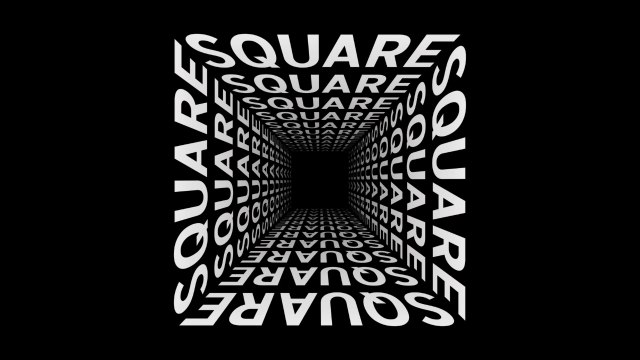 SQUARE TUNNEL Effect In Illustrator | Text Effect in Adobe Illustrator Tutorial #illustrator #text