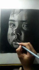 Hyper realistic sketch