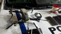 Casal é preso suspeito de usar drone para arremessar drogas para presídio