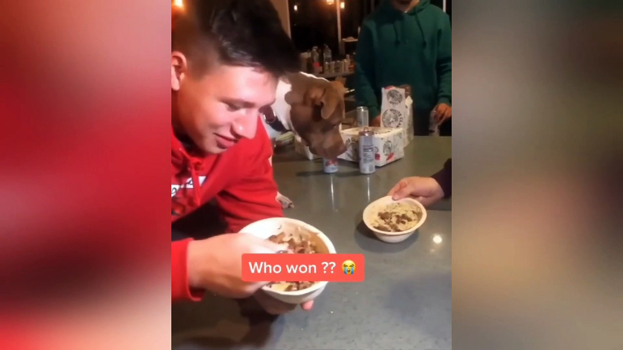 SteveWillDoIt VS Dawg Eating Contest