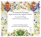Kral 3. Charles'ın taç giyme töreninin davetiyesi tanıtıldı