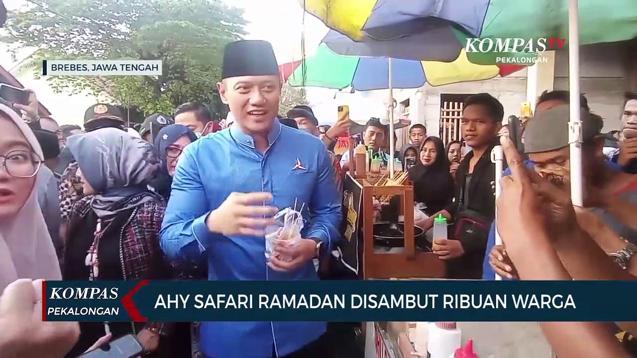 Safari Ramadhan AHY di Brebes: Sapa Warga, Dukung UMKM, dan Janjikan Program Pro Rakyat