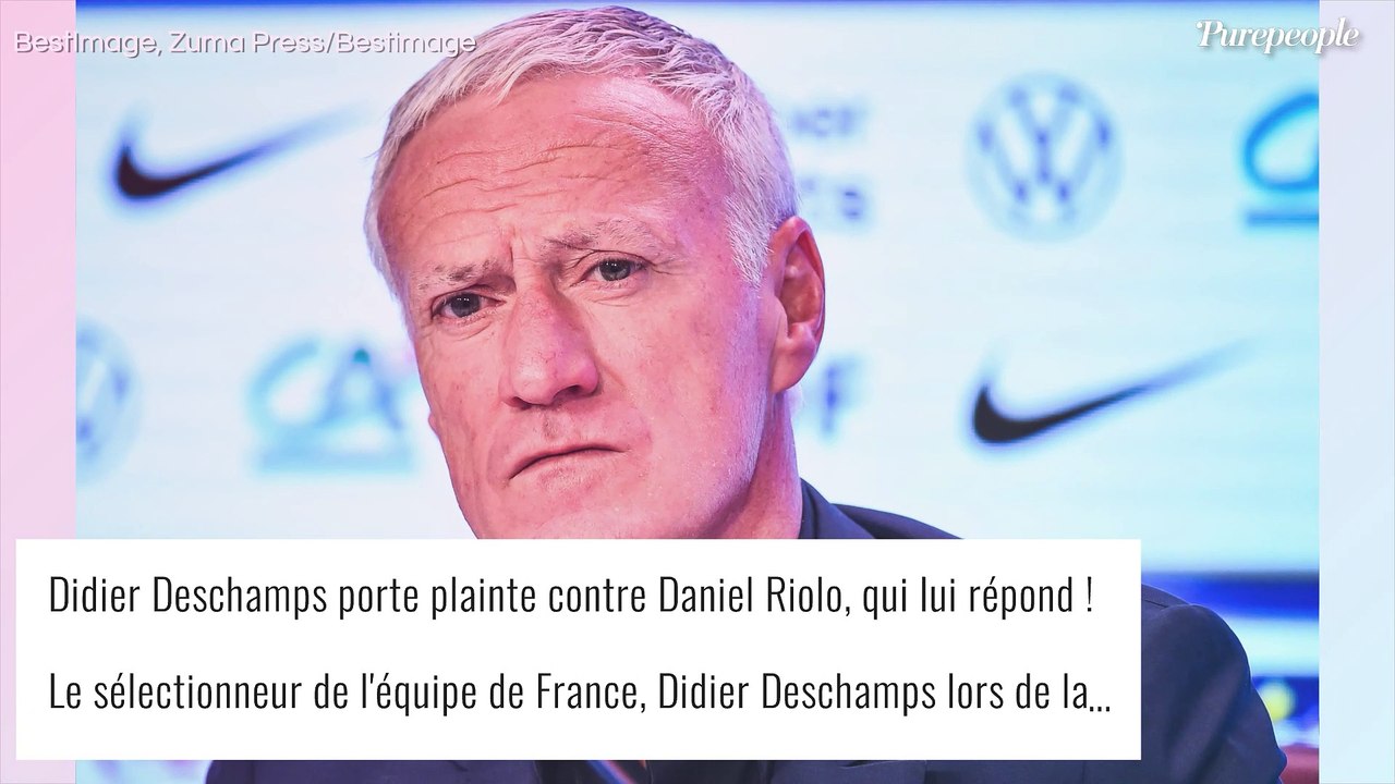 Plainte de Didier Deschamps contre Daniel Riolo : le compagnon de Géraldine Maillet dénonce un "acharnement"