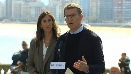 Feijóo pide a Sánchez que "no haga demagogia con los incendios forestales"