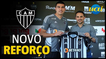 Battaglia, novo reforço do Atlético, é apresentado