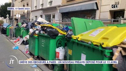 Le journal : Grève des éboueurs à Paris : Un nouveau préavis déposé pour le 13 avril
