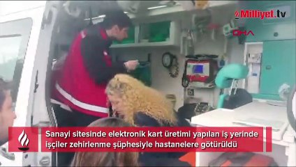 Esenyurt'ta bir iş yerinde zehirlenme şüphesi