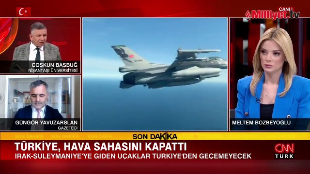 Dışişleri açıkladı: Türkiye, Süleymaniye’ye hava sahasını kapattı