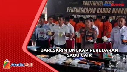 Bareskrim Ungkap Pengiriman Sabu Cair yang Dikendalikan dari Lapas