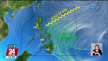 Easterlies at ridge ng high pressure area, patuloy na umiiral sa bansa - Weather update today (April 5, 2023) | 24 Oras