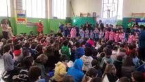 Recite e canti dei ragazzi per la pace a Palermo