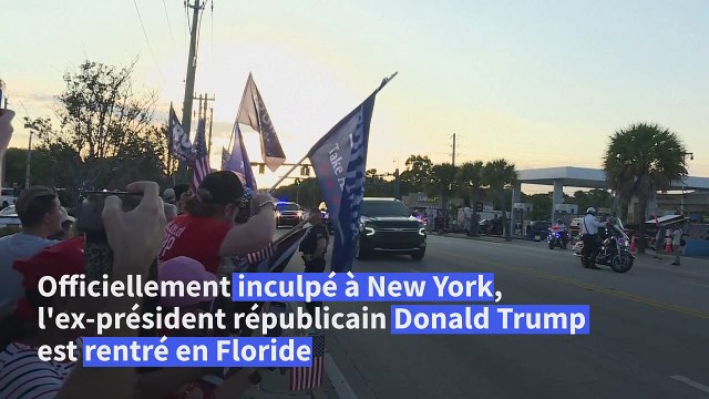 Il nous donne de l'énergie : les partisans de Trump réagissent à son discours à Mar-a-Lago