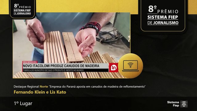 Jornalistas da Tribuna estão entre os vencedores do Prêmio Fiep de Jornalismo