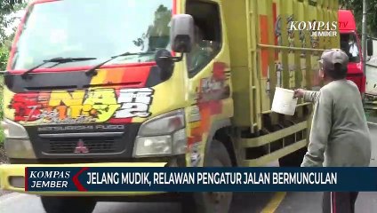 Jelang Mudik Lebaran, Relawan Pengatur Jalan Awe-Awe Bermunculan di Jalur Gumitir