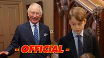  King Charles Announces Prince George's Official Role in Coronation