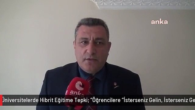 Eğitim-İş Sinop Şube Başkanı Şahbenderoğlu'ndan Üniversitelerde Hibrit Eğitime Tepki: Öğrencilere İsterseniz Gelin, İsterseniz Gelmeyin Demek...