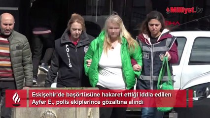 Başörtüsüne hakaret iddiasına gözaltı