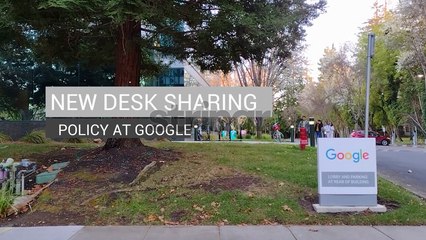 New Desk Sharing Policy at Google
