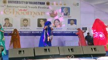राजस्थान विश्वविद्यालय में घूमर महोत्सव, कलाकारों की प्रस्तुतियों पर जमकर झूमे स्टूडेन्ट्स