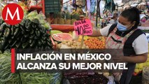 Inflación en México llega a 6.85% en marzo; hila dos meses a la baja