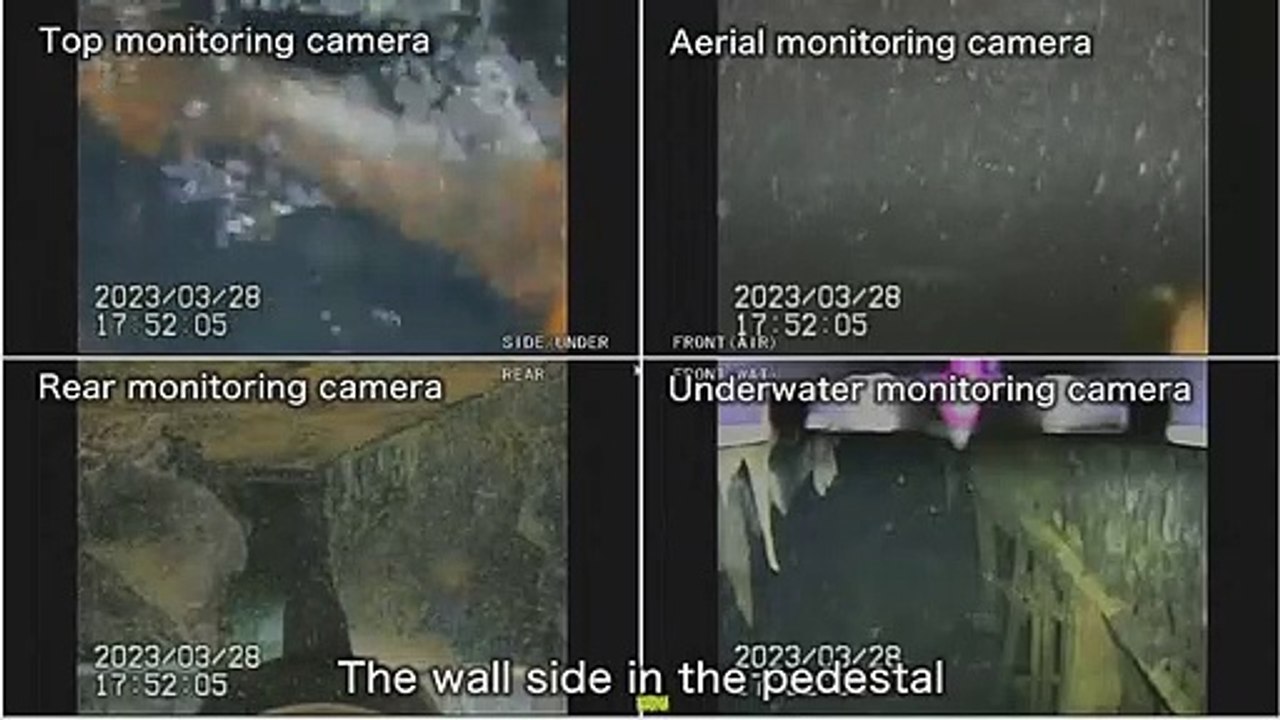 Nuevas imágenes de central nuclear de Fukushima muestran daños en un reactor