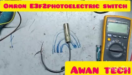 Omron photo electric switch repairing