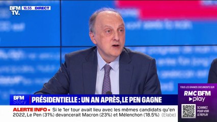Selon un sondage Elabe pour BFMTV, le RN gagnerait 6 points en cas de dissolution et d'élections législatives anticipées