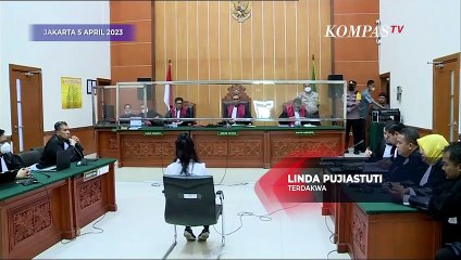 [FULL] Linda Pujiastuti Menangis Bacakan Pleidoi: Saya Difitnah Pak Teddy