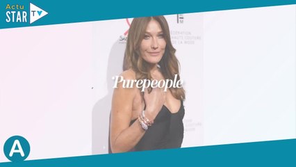 Carla Bruni : Giulia, adorable "poupée" aux cheveux longs interminables, prise en flagrant délit de