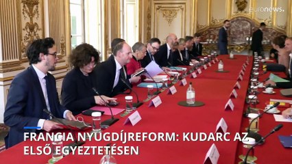 Nyugdíjreform: eredménytelen tárgyalás a francia szakszervezetek és a kormányfő között