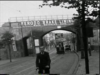 Birmingham's Trams And Trolleybuses  Suburban Reserved Track In 1951 The Bull Ring In 1948