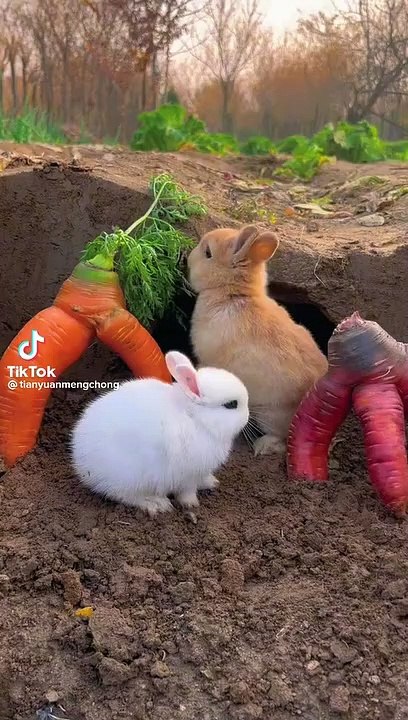 Beautiful rabit video