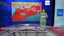 Mapas de la guerra | Movimiento de tropas rusas ante una contraofensiva ucraniana