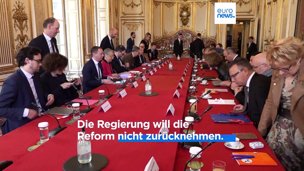 Gespräche zur Rentenreform gescheitert: Demonstrationen und Streiks